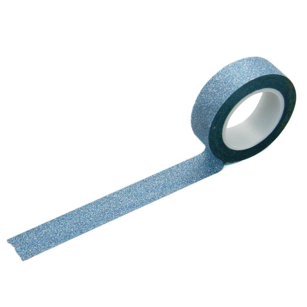 beve! Blue Glitter Washi Tape