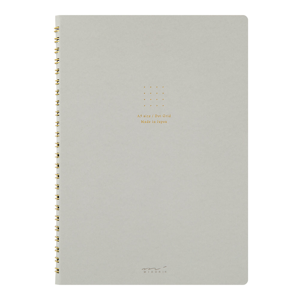 Midori Ring Notebook - A5 - Color Dot Grid