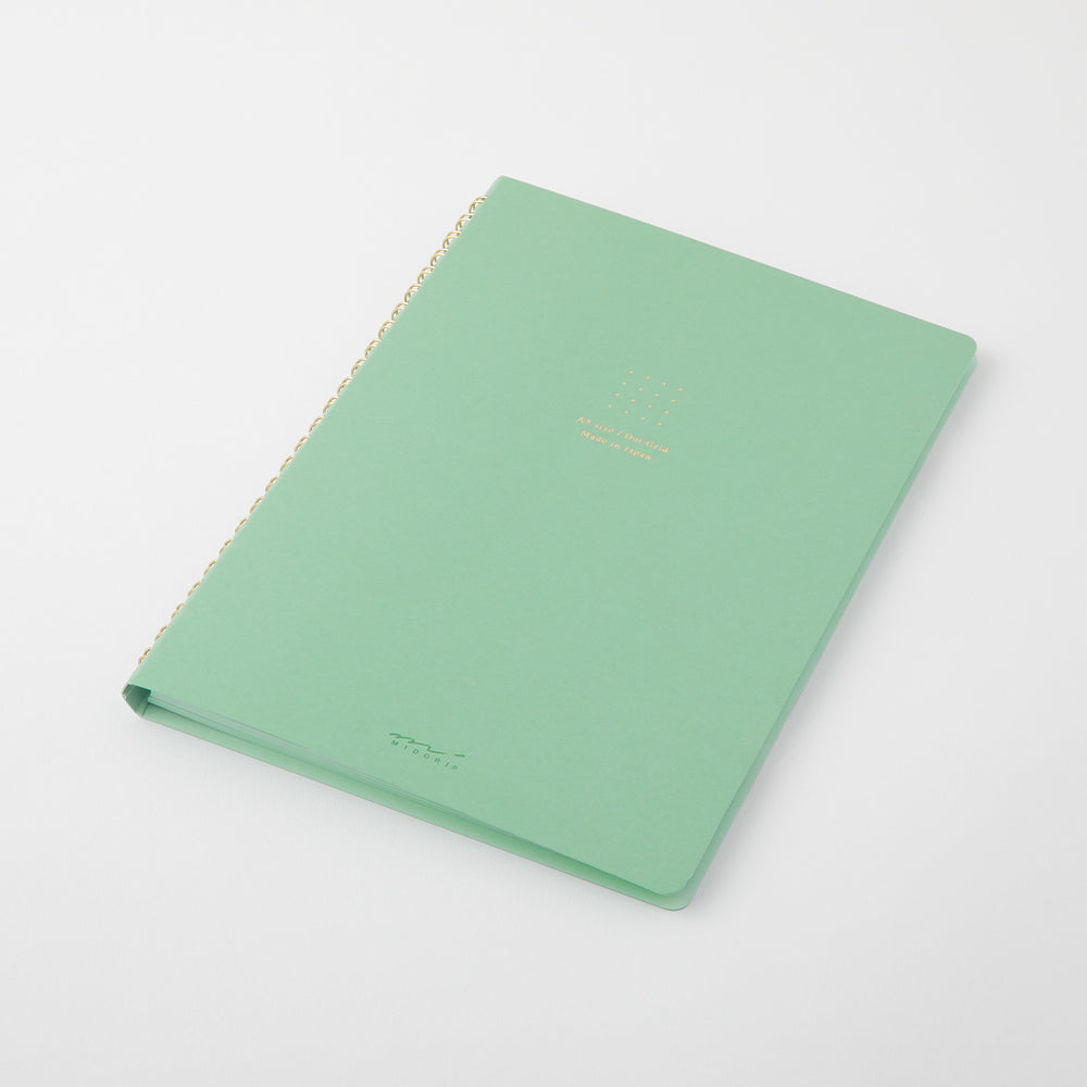 Midori Ring Notebook - A5 - Color Dot Grid