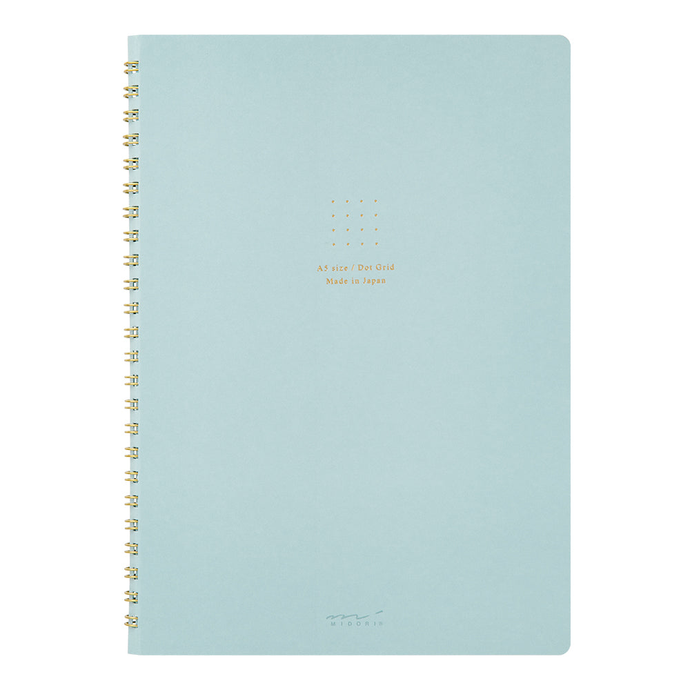Midori Ring Notebook - A5 - Color Dot Grid