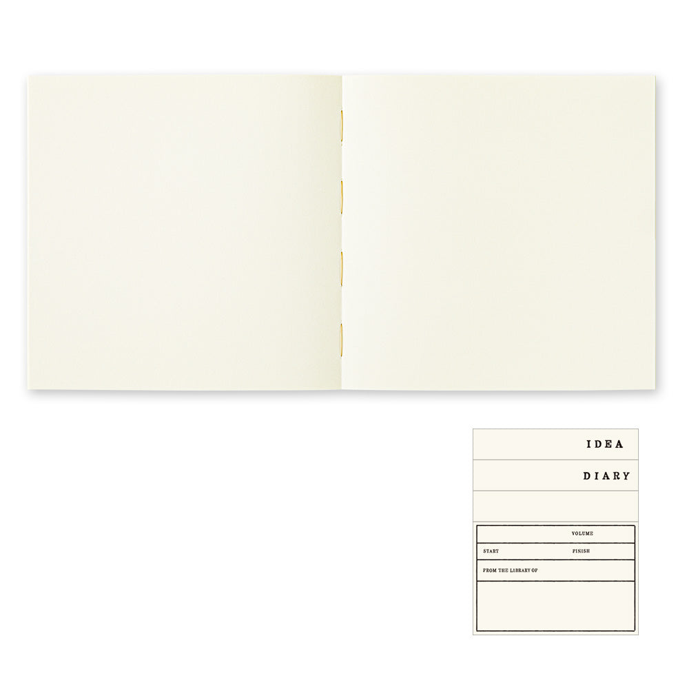 Midori MD Thick Notebook - Plain - A5 Square