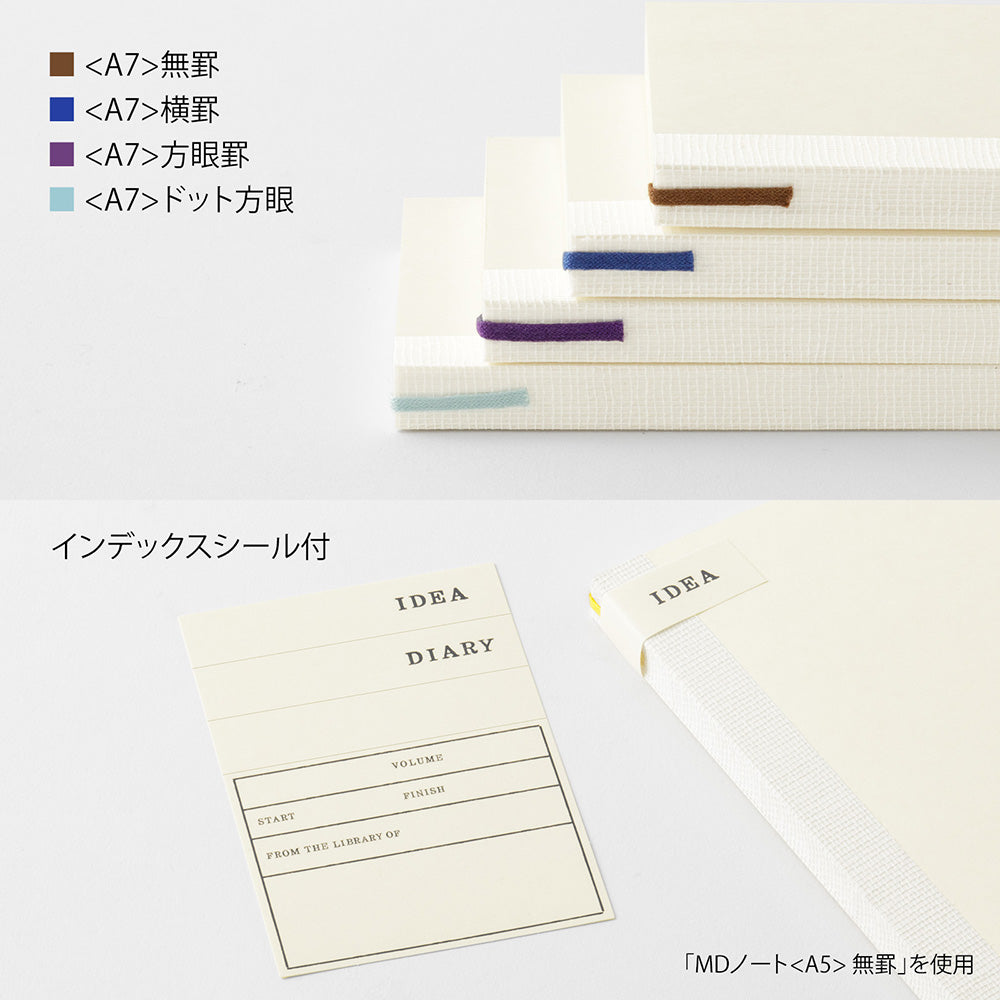 Midori MD Notebook - Plain - A7
