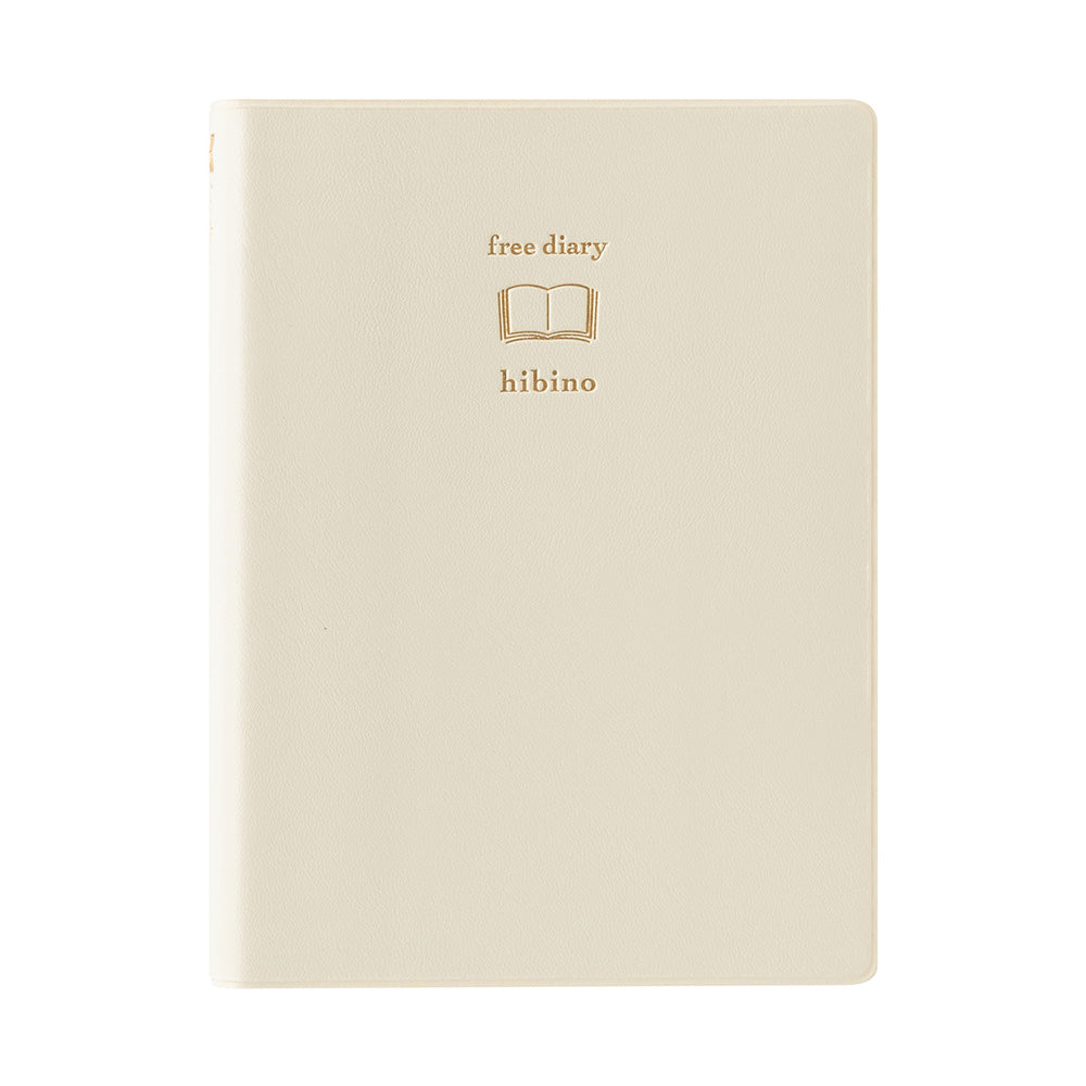 Midori Hibino Free Diary - A6 - Ivory