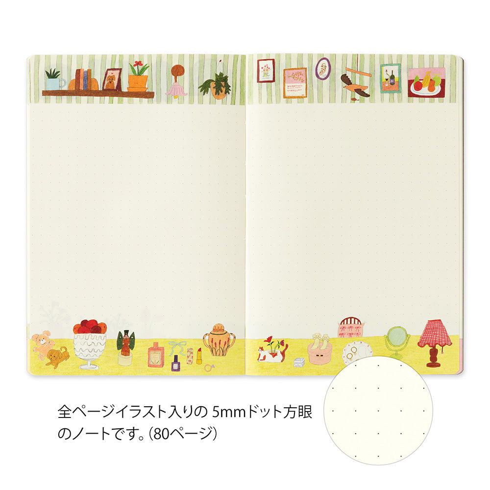 Midori Yuru Log Notebook B6 - My Life A