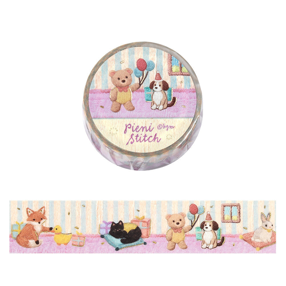 BGM Washi Tape - Pieni Stitch - Small Party