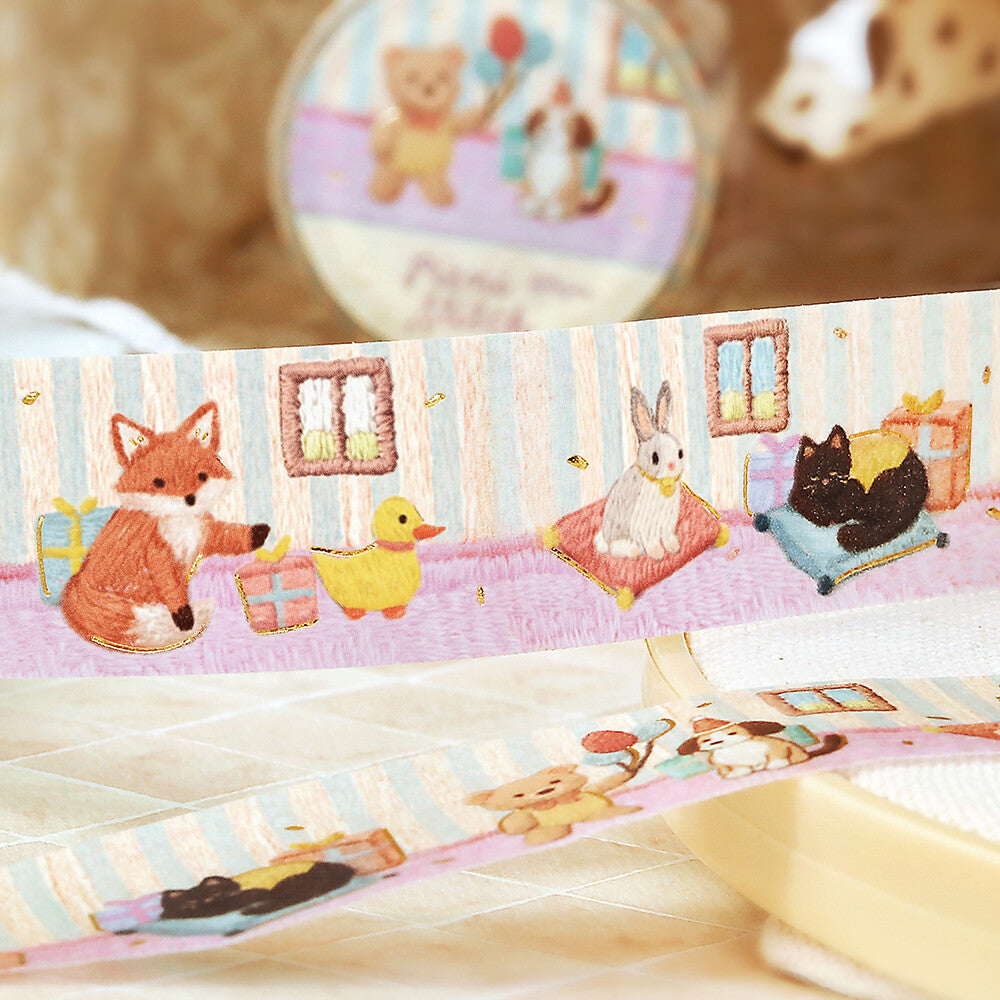 BGM Washi Tape - Pieni Stitch - Small Party