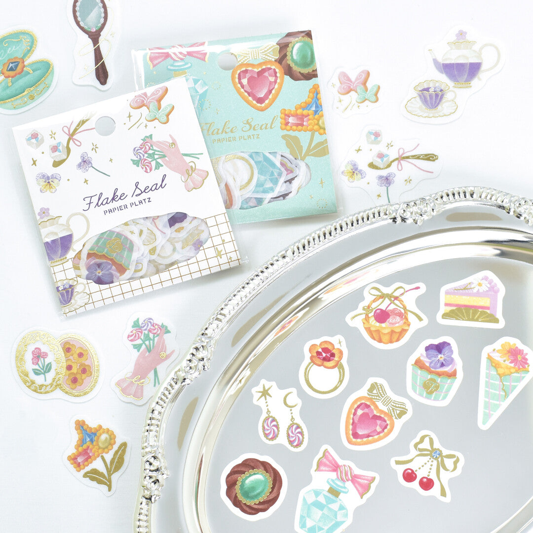 Papier Platz A La Carte Flake Stickers - Jewelry