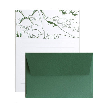 EL COMMUN Ah La La Letter Set - Dinosaurs