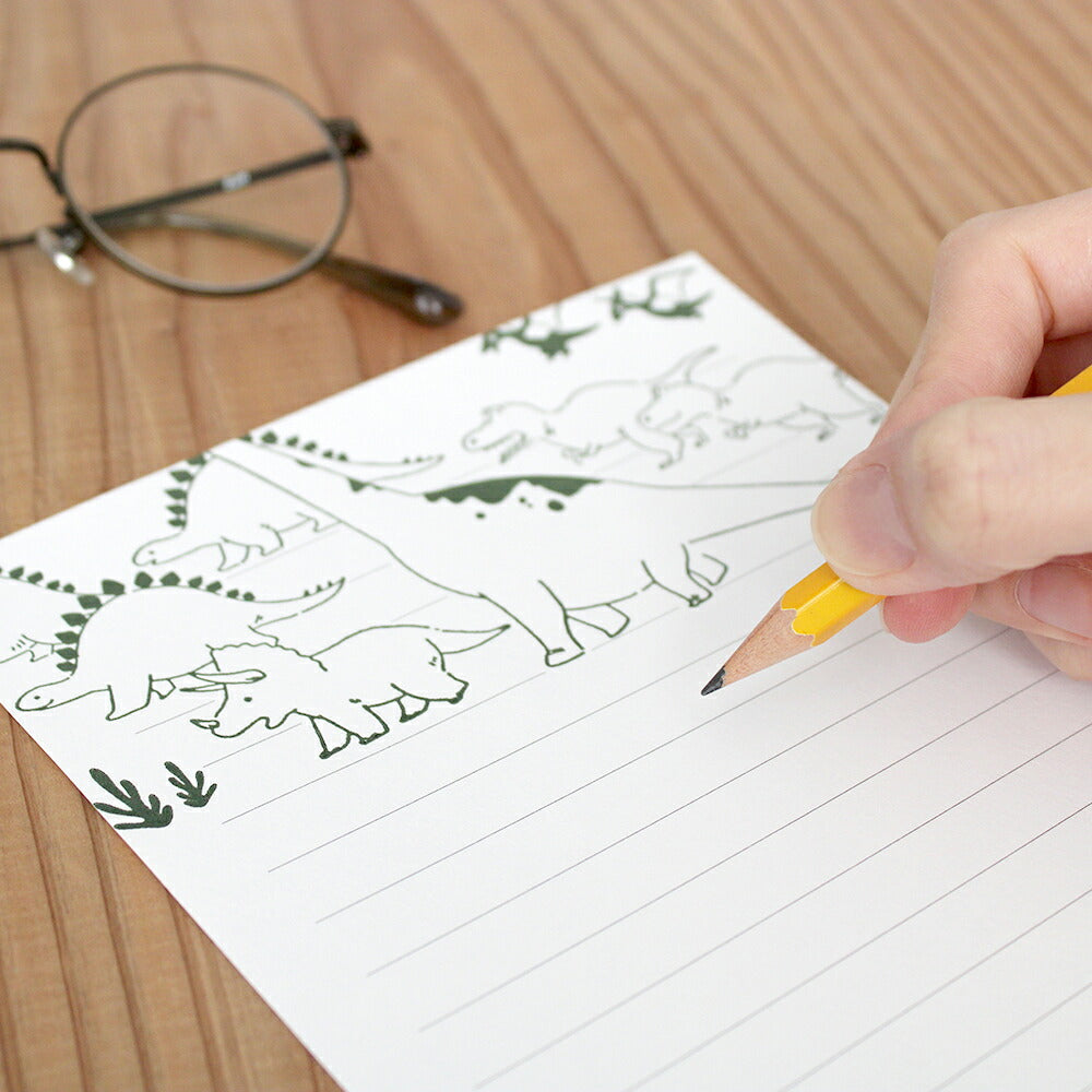 EL COMMUN Ah La La Letter Set - Dinosaurs