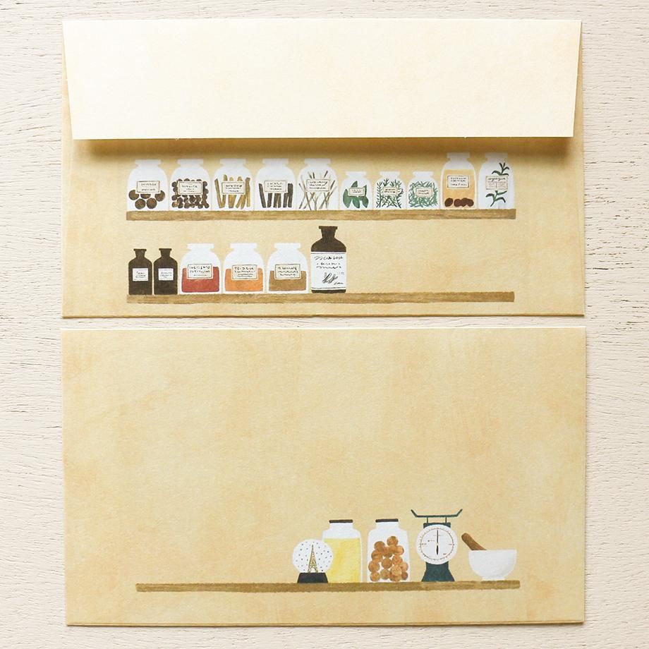 Hyogensha Cozyca Mariko Fukuoka Letter Set - Indri's Pharmacy