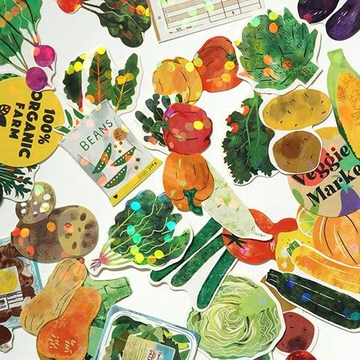 Hako Sticker Vegetables