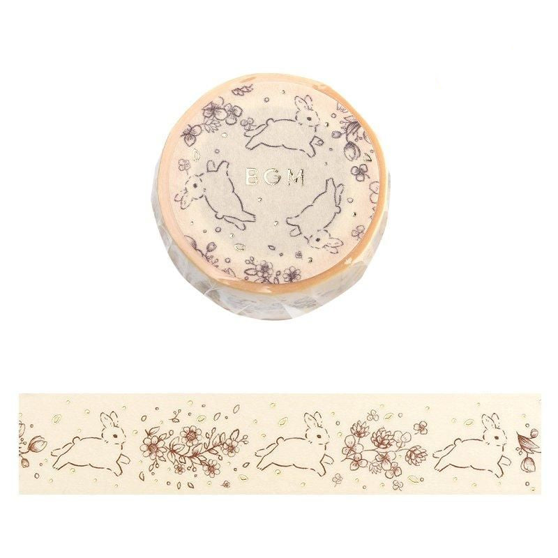 BGM Washi Tape - Rabbit Country - Fairy Tale