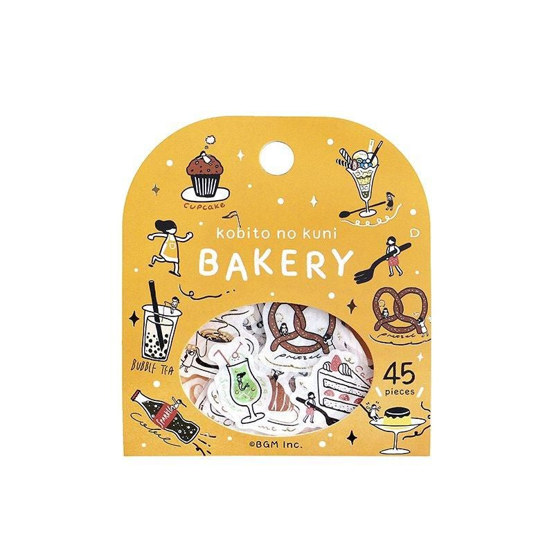 BGM Planner Sticker Flakes - Kobito no Kuni - Bakery