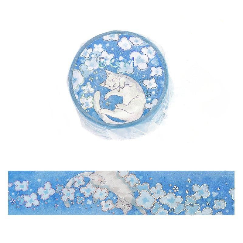 BGM Washi Tape - Wonderful Journey - Cat Land