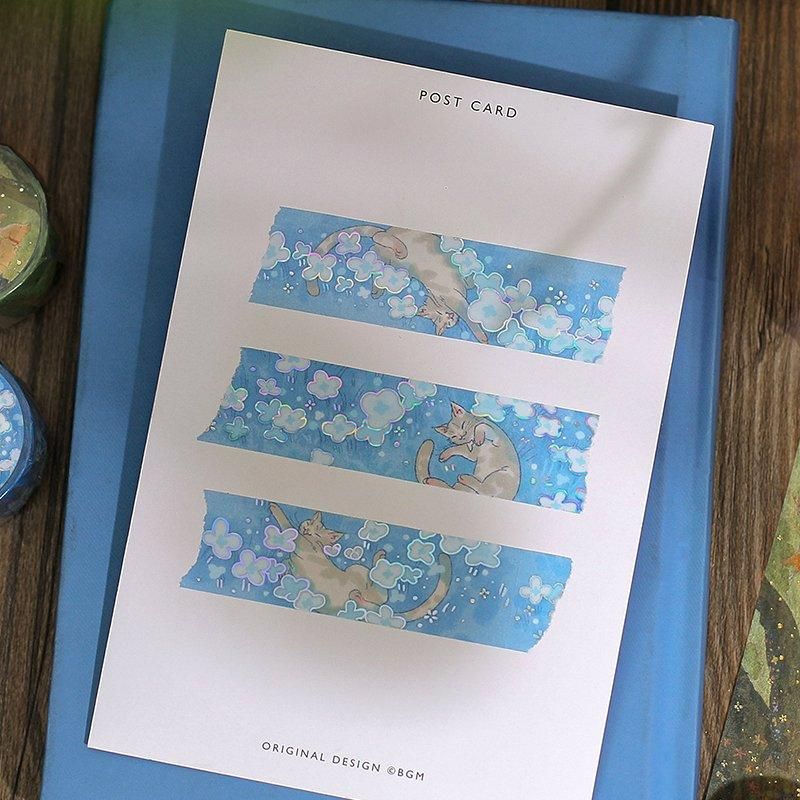 BGM Washi Tape - Wonderful Journey - Cat Land