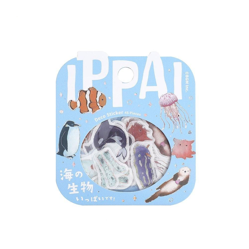 BGM Planner Sticker Flakes - Full of Sea Life