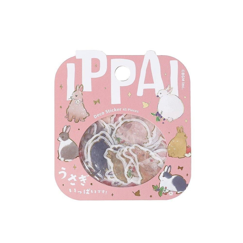 BGM Planner Sticker Flakes - There are Lots of Rabbits