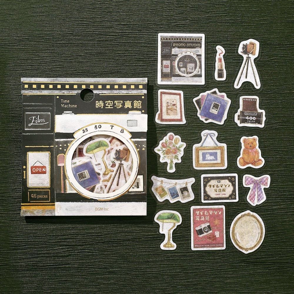 BGM Flake Stickers - Fantasy Shopping Street - Space-Time Photo Gallery