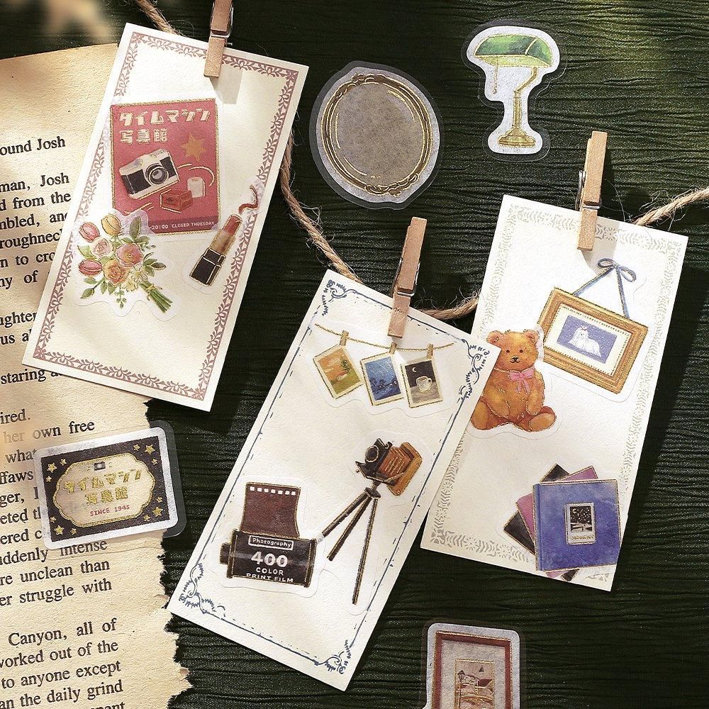 BGM Flake Stickers - Fantasy Shopping Street - Space-Time Photo Gallery