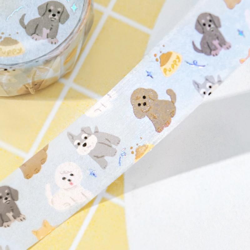 BGM Washi Tape - I Love Dog
