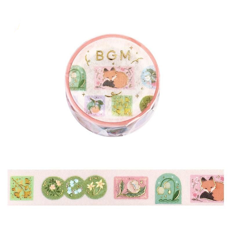 BGM Washi Tape - Forest Through The Trees