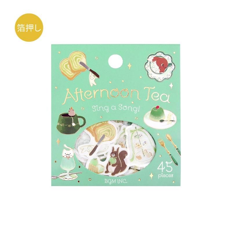 BGM Planner Sticker Flakes - Afternoon Tea Party - Woot-a-la-la