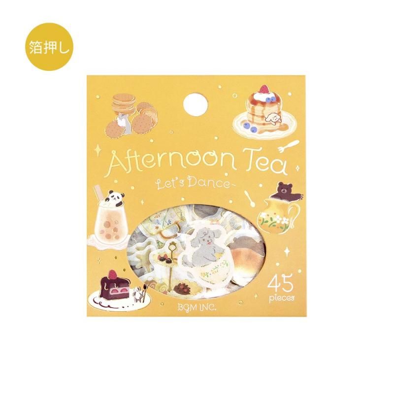 BGM Planner Sticker Flakes - Afternoon Tea Party - Odorow in Rhythm