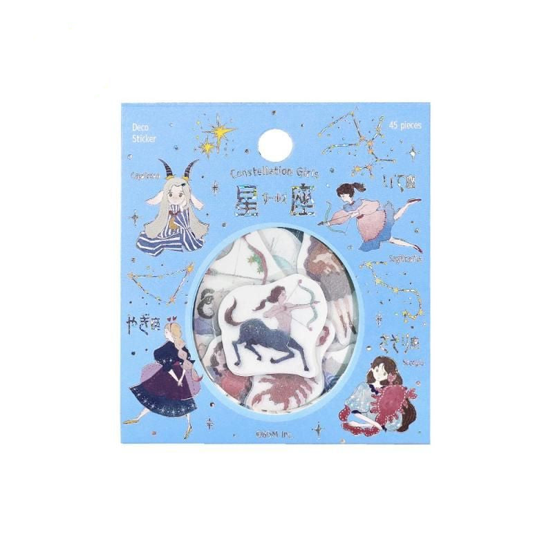 BGM Flake Stickers - Star Reading - Scorpio, Sagittarius, and Capricorn