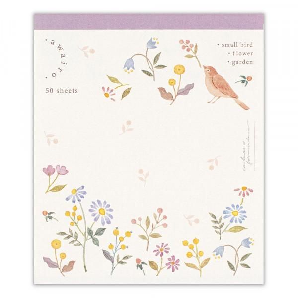 NB Awairo Memo Pad - Flowers Swaying
