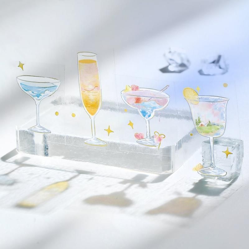 BGM Washi Tape - Classic Life - Sky Cocktail