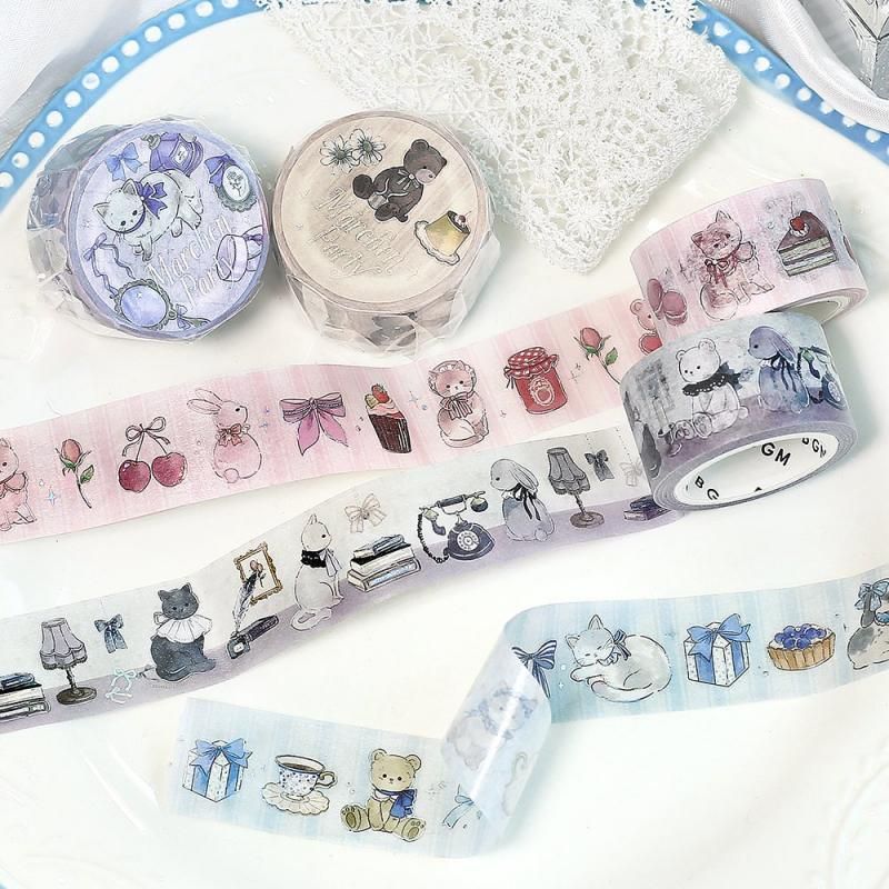 BGM Washi Tape - Fairy Tale Party - Strawberry