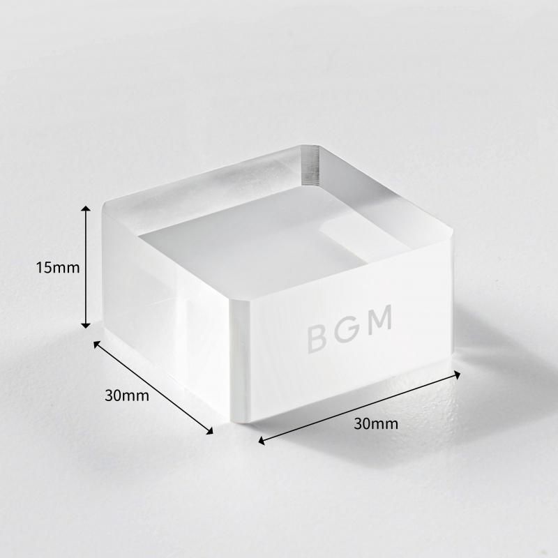 BGM Acrylic Stamp Block - Cube
