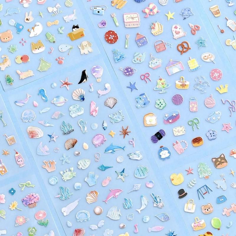 BGM Icing Sticker Sheet - Colors of Life