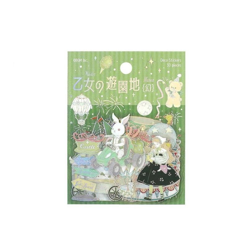 BGM Planner Sticker Flakes - Maiden's Amusement Park - Phantom
