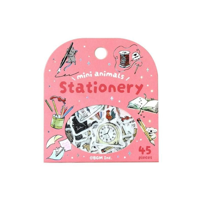 BGM Planner Sticker Flakes - Mini Mini Animals - Stationery