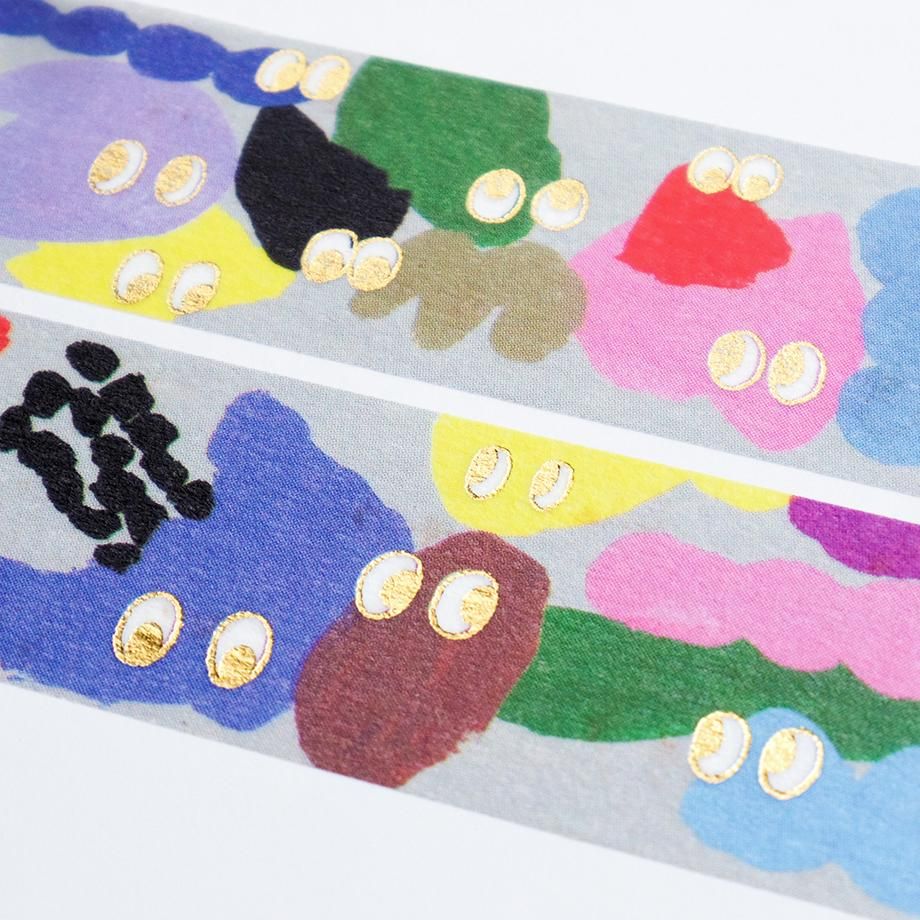 Hyogensha Cozyca Subikiawa. Foil-Stamped Washi Tape - Loooook!