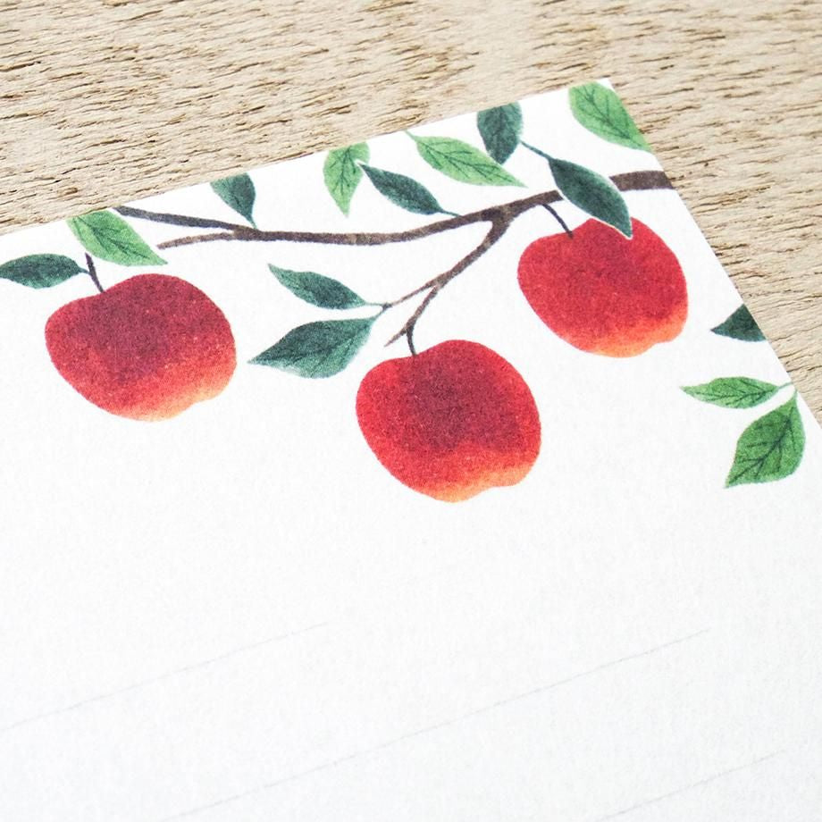 Hyogensha Cozyca Seasonal News Letter Set - Apples