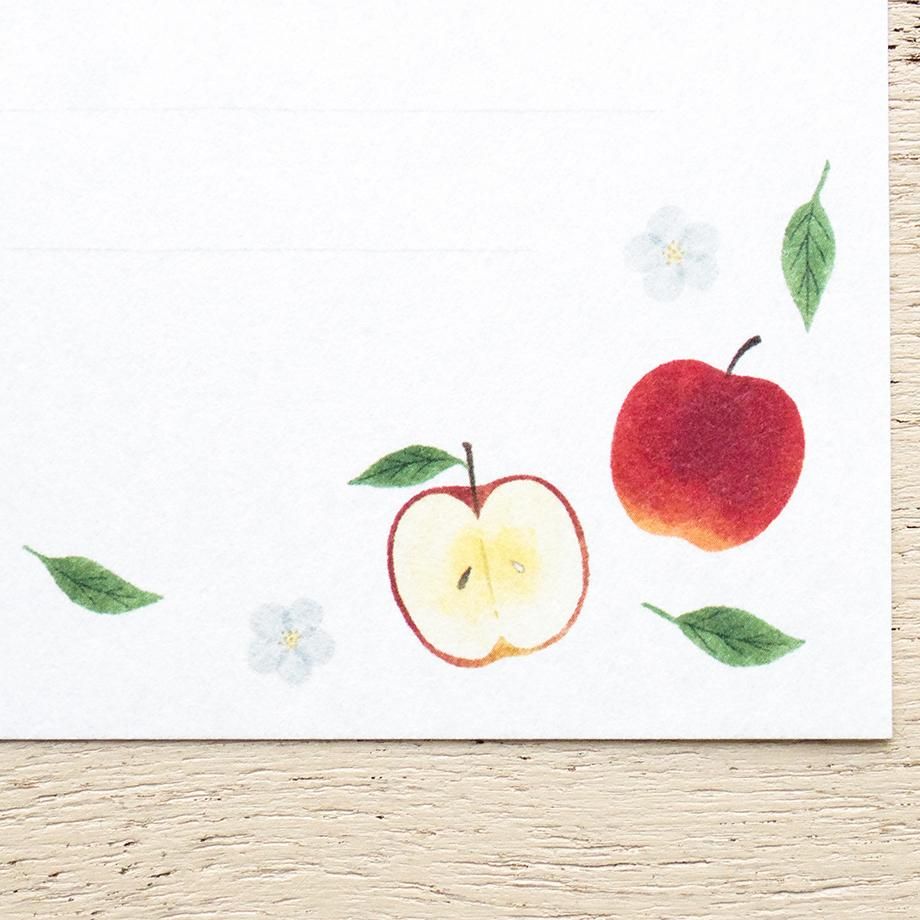 Hyogensha Cozyca Seasonal News Letter Set - Apples