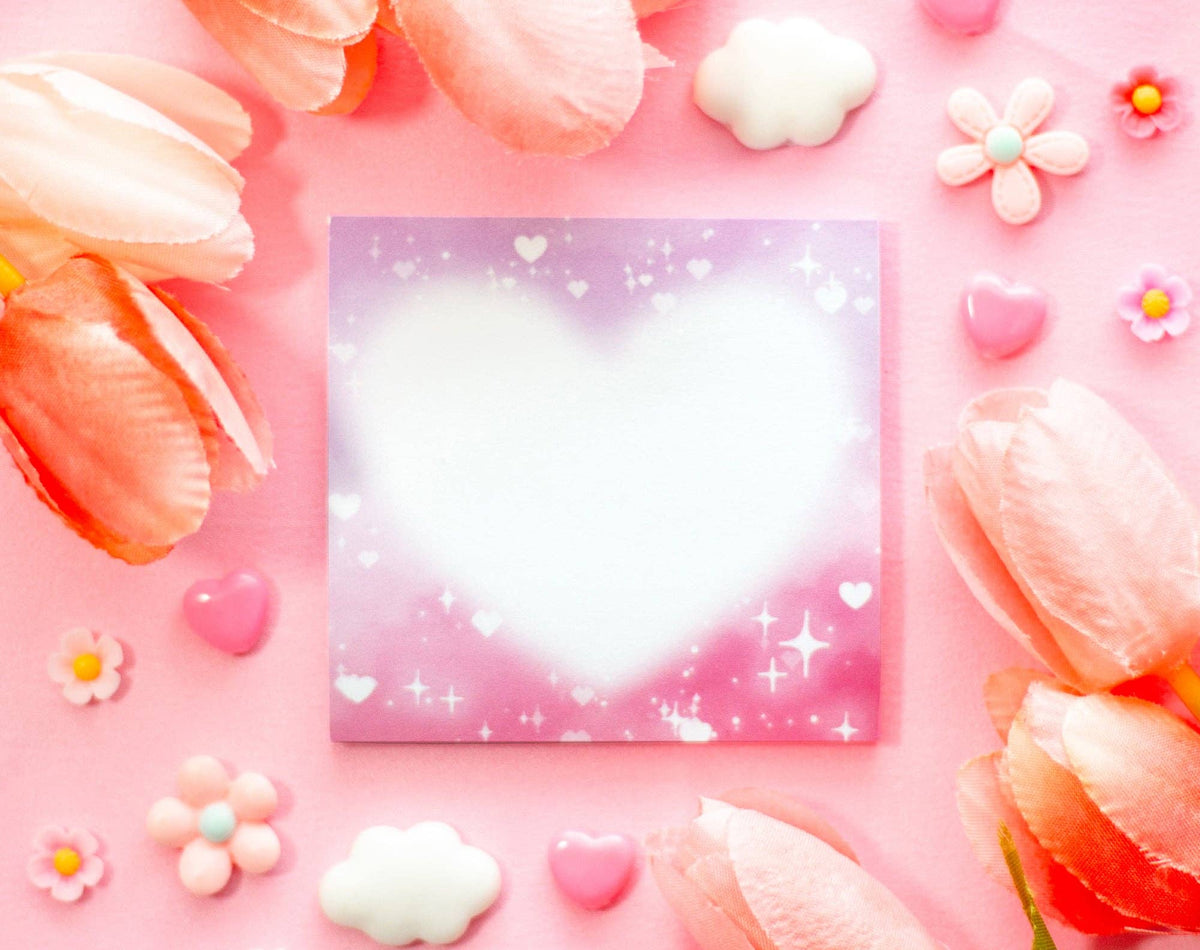 Unicorn Eclipse Heart Sticky Notes