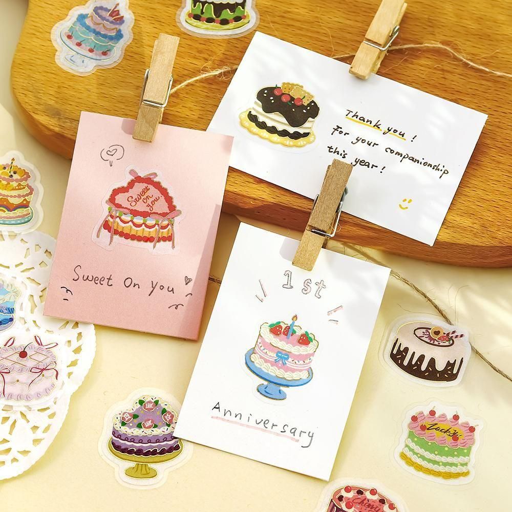 BGM Planner Sticker Flakes - Lots of Cake