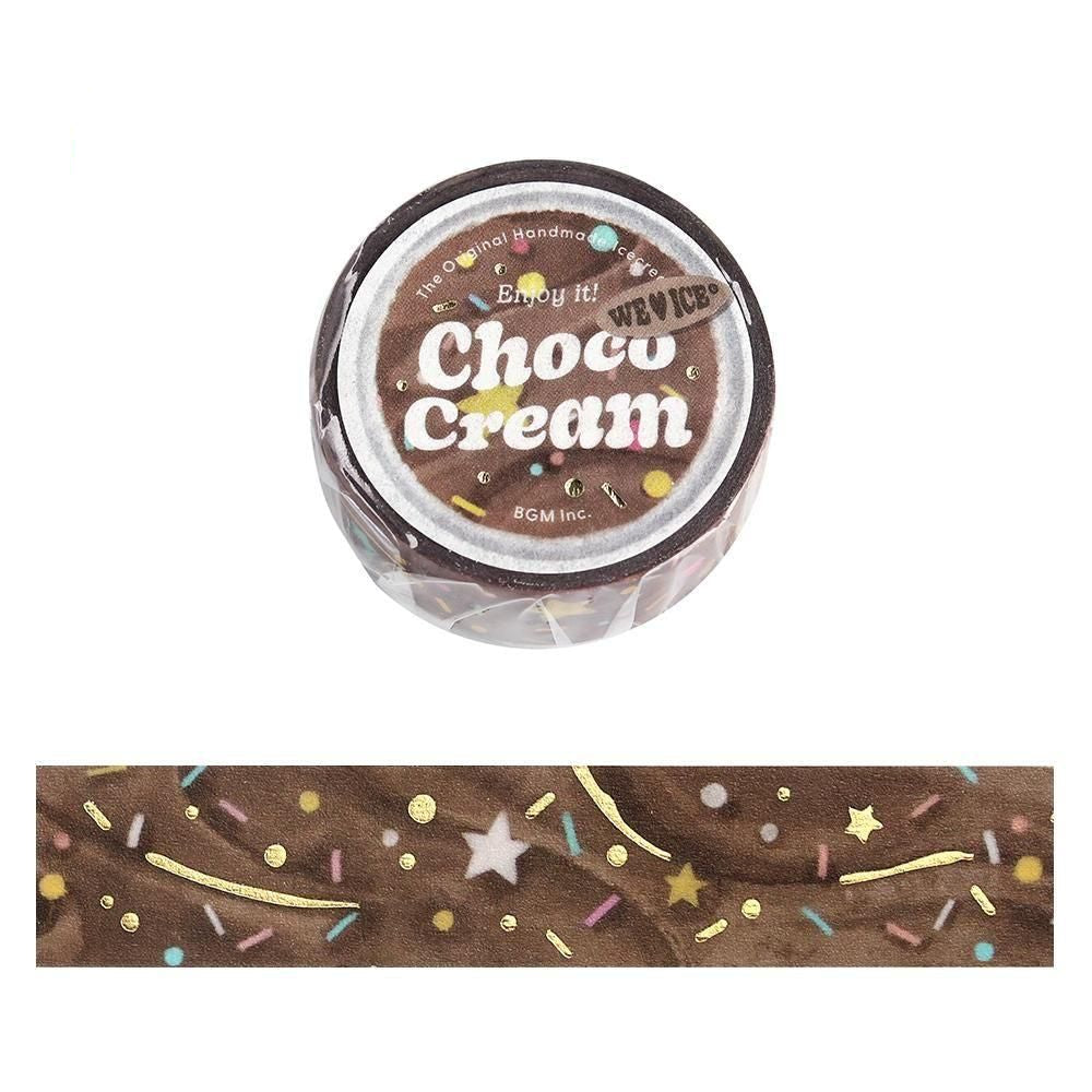 BGM Washi Tape - Ice Cream - Chocolate Cream