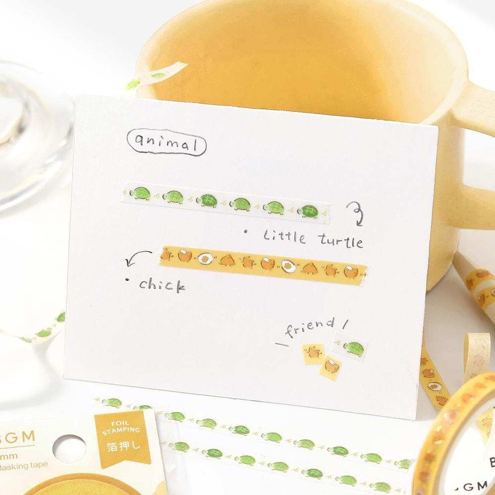 BGM Washi Tape - Running Chick