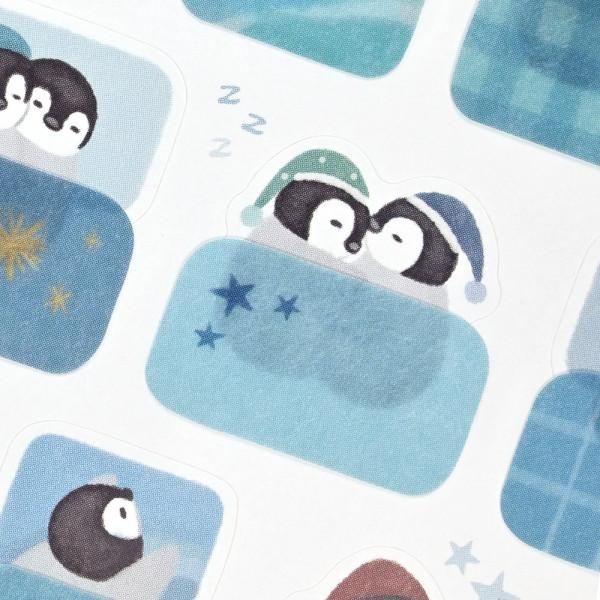 NB Mattari Animals Sticker Sheet - Penguin