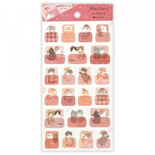 NB Mattari Animals Sticker Sheet - Kitten