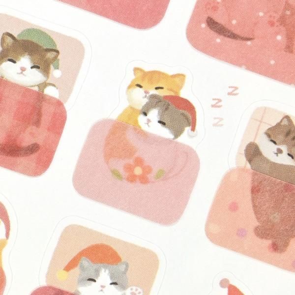 NB Mattari Animals Sticker Sheet - Kitten