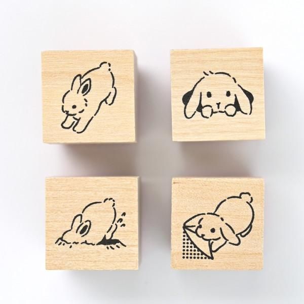 NB Wooden Stamps - Mischief in the Margins - Rabbit