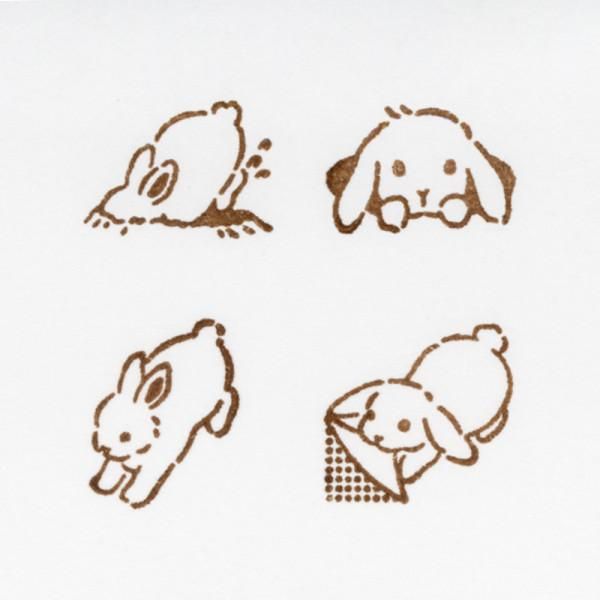 NB Wooden Stamps - Mischief in the Margins - Rabbit