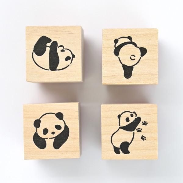 NB Wooden Stamps - Mischief in the Margins - Panda