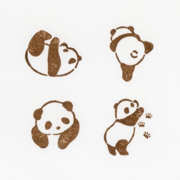 NB Wooden Stamps - Mischief in the Margins - Panda