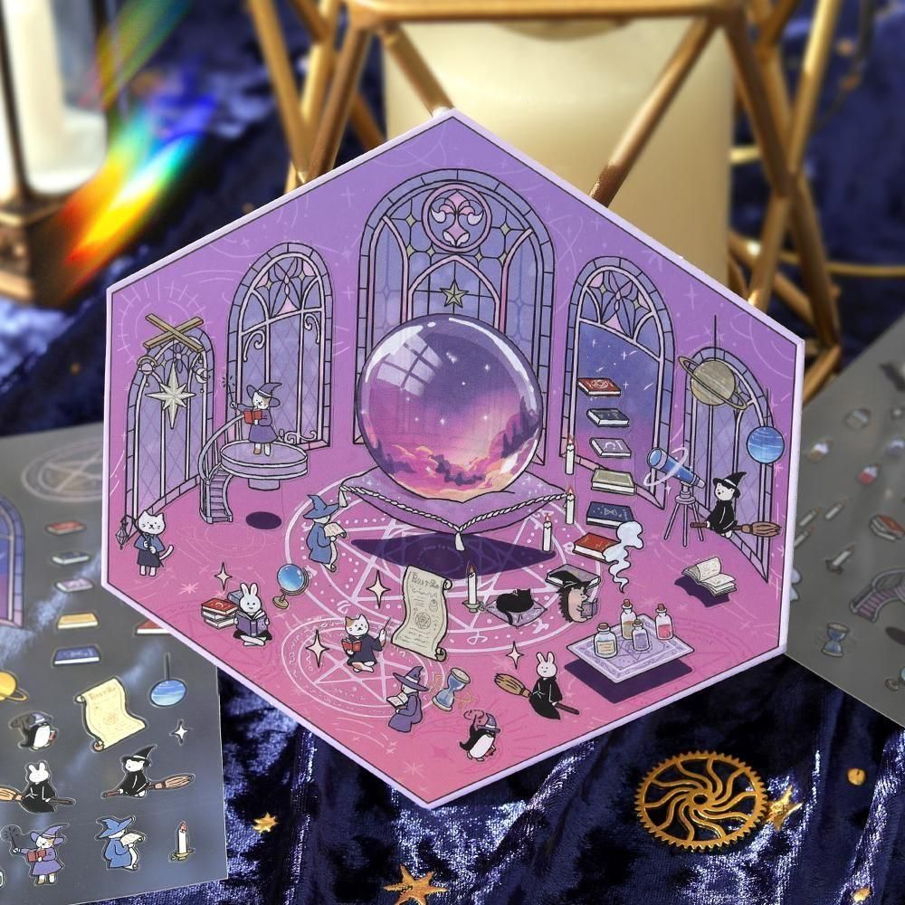 BGM Diorama 2.5D Stickers - Vol. 2 - Fantasy World